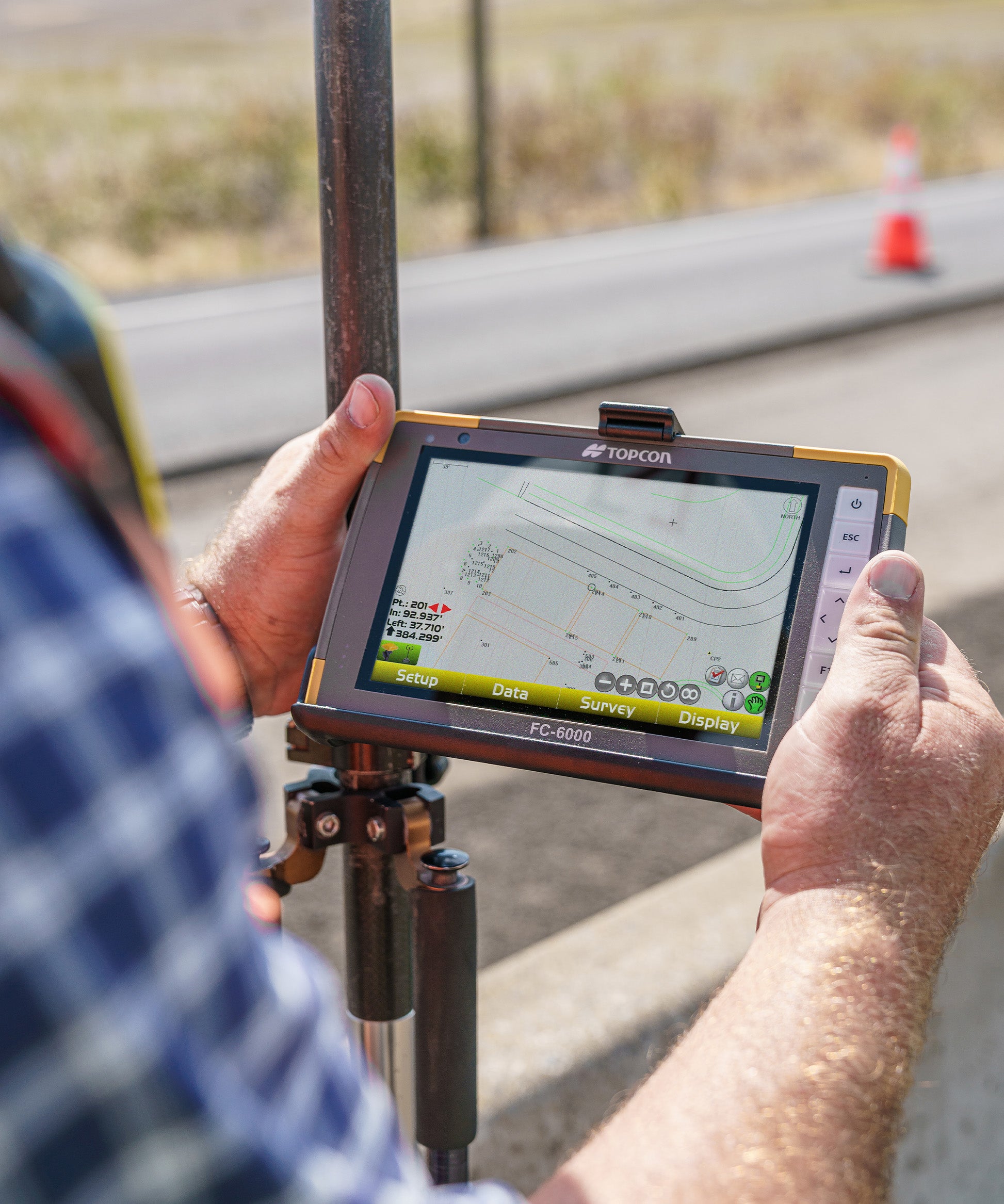 Topcon FC-6000 Rugged Tablet